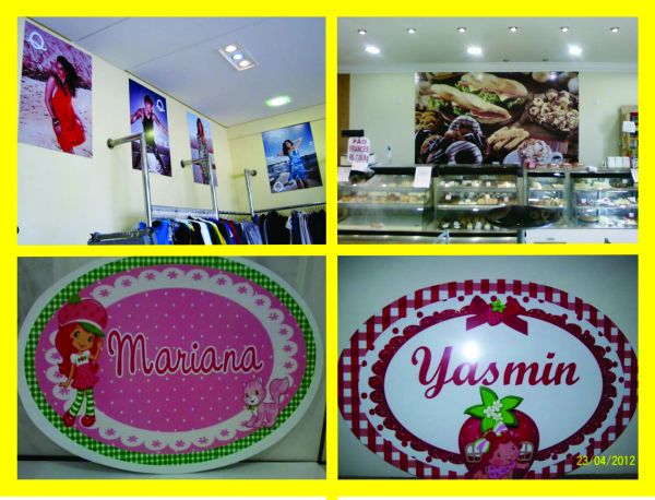 Placas em PVC