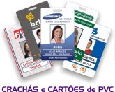 Crachás e Cartões em PVC